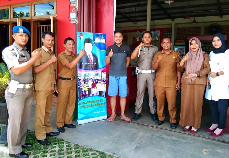 BKD Mukomuko Gandeng Satpol PP Sisiri Tempat Usaha Objek Pajak