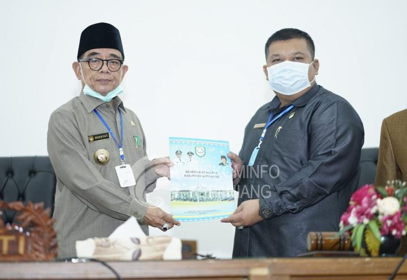 2 Raperda di Kepahiang Disetujui Jadi Raperda