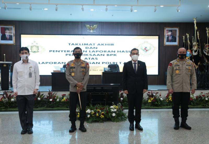 Tujuh Kali Berturut, Audit Keuangan Polri Raih Predikat WTP