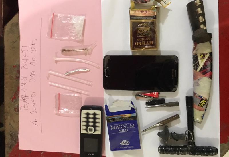 Dua Terduga Penyalahgunaan Narkoba Diamankan