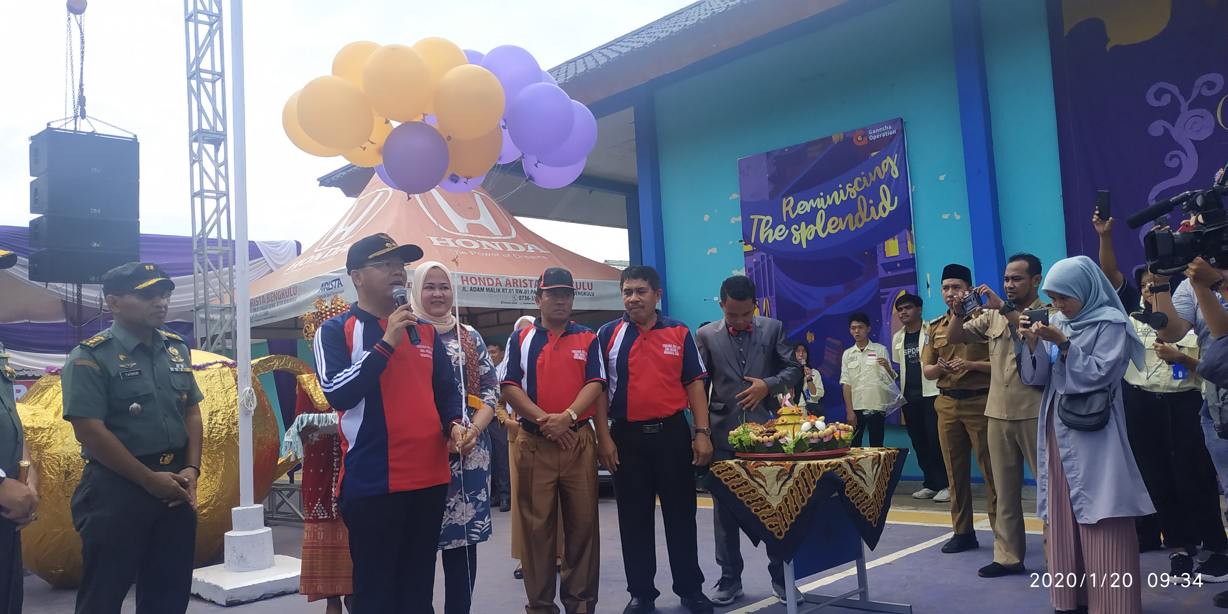 Pembukaan simbolis Cendana Fair XVIII.