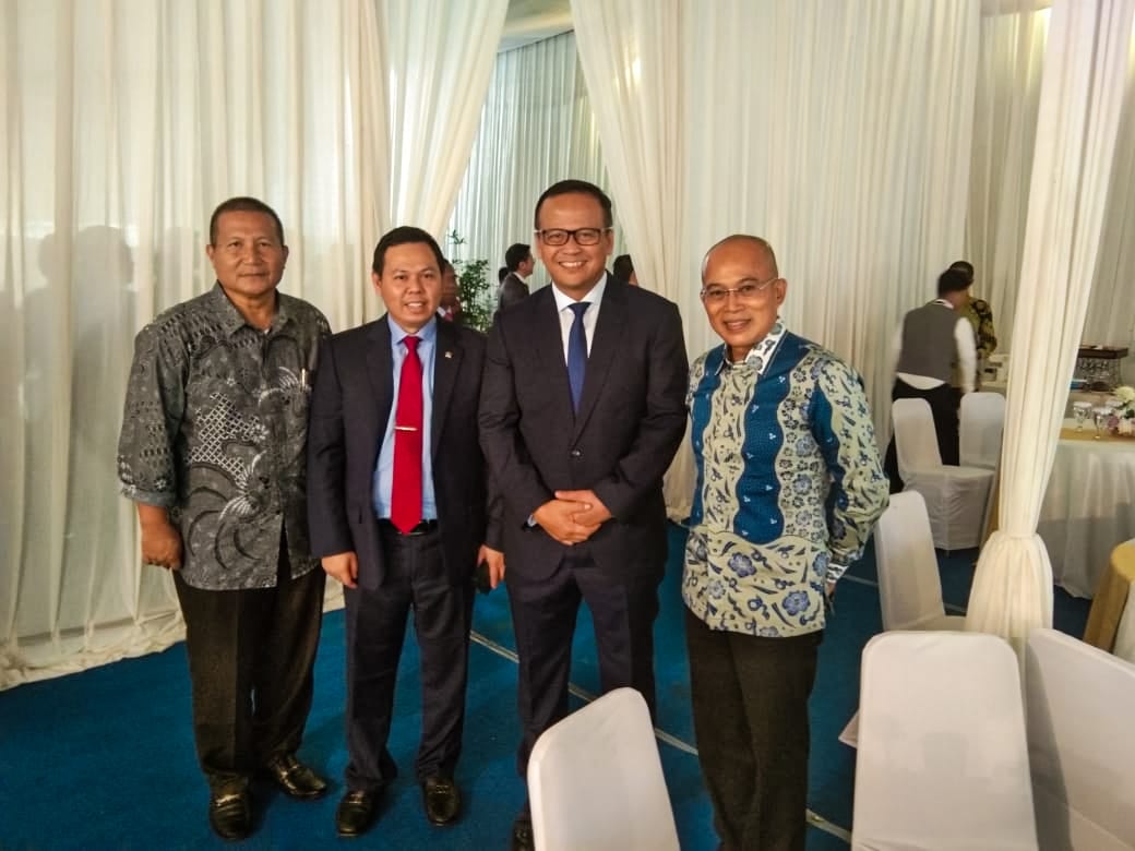 Bupati Gusnan saat bertemu langsung dengan Menteri Edhy dan Senator Bengkulu.