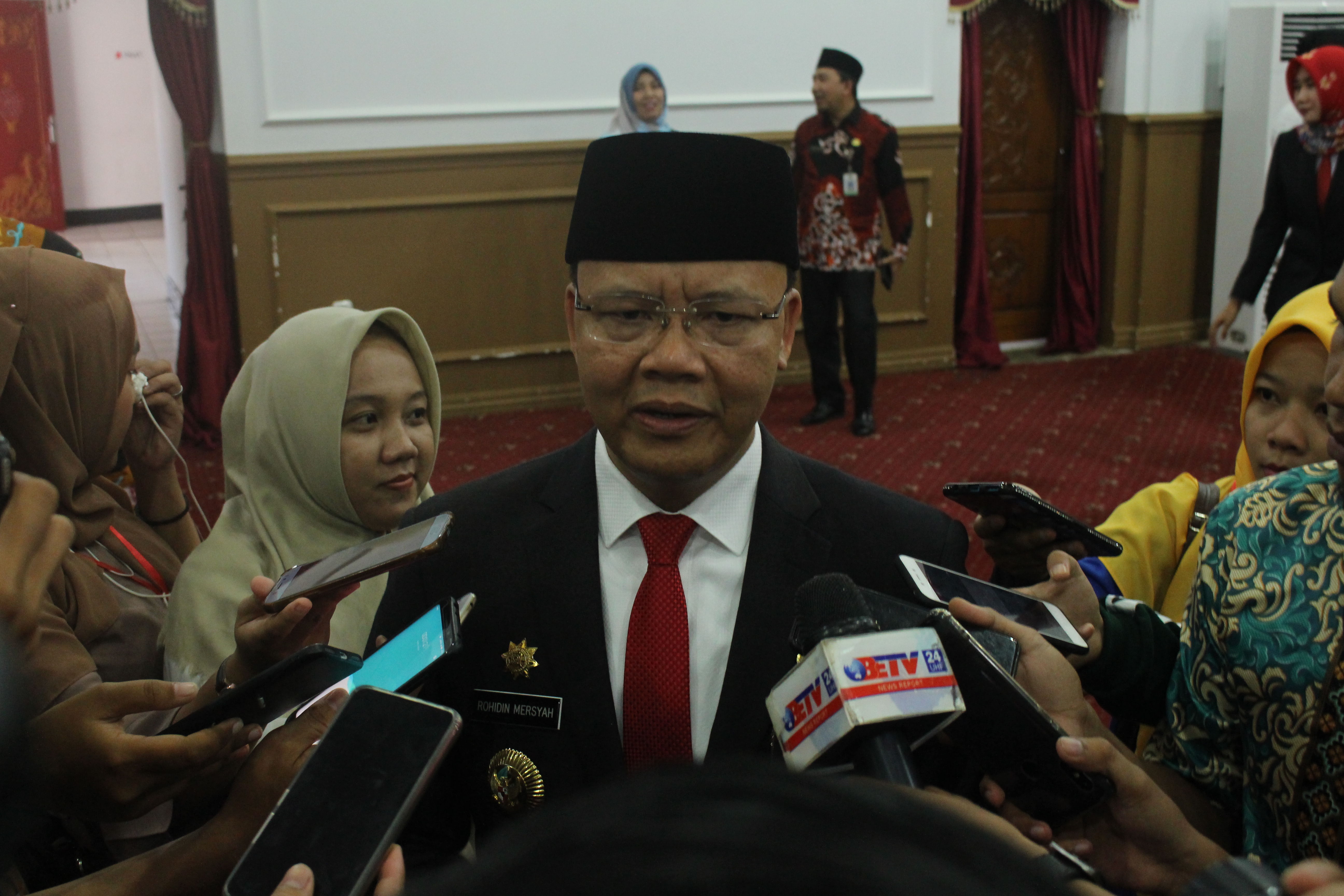 Gubernur Bengkulu Rohidin Mersyah.