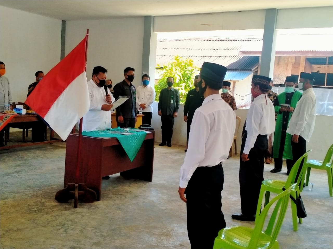 Bupati Choirul Huda Lantik BPD se-Kecamatan XIV Koto, Kecuali Lubuk Sanai II dan III