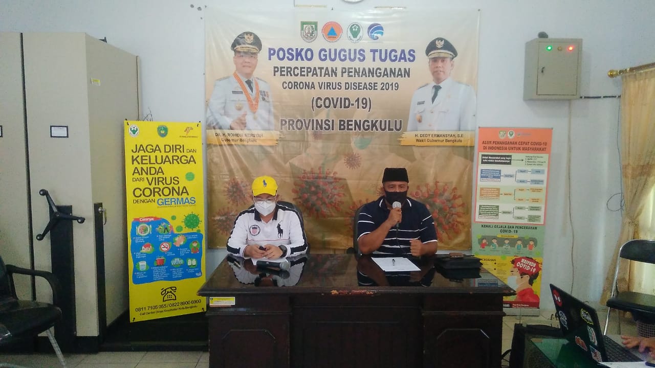 Terus Bertambah, Positif Covid-19 Capai 56 Kasus, Akankah Bengkulu Terapkan PSBB?
