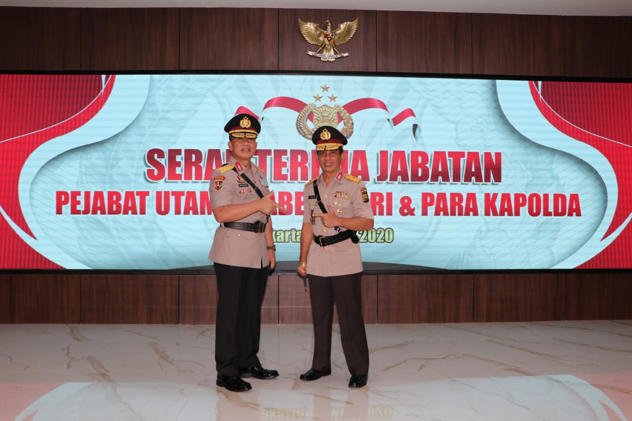 Kapolda Bengkulu Resmi Berganti
