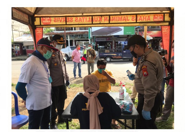 Tingkatkan Pelayanan ke Masyarakat di Hari Bhayangkara, Polres BS Gelar Rapid Tes Gratis