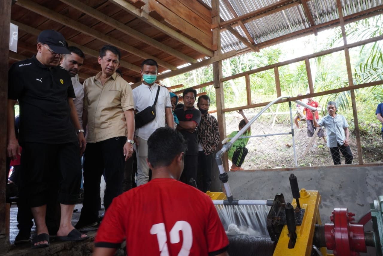 Penggilingan Karet Siap Ekspor di Seluma Diresmikan