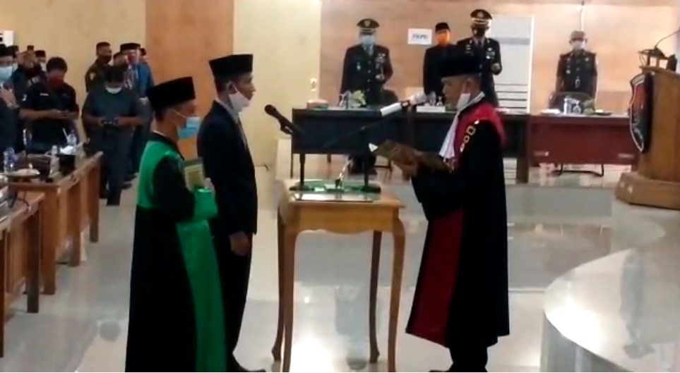 DPRD Mukomuko, Siswanto Resmi Jabat PAW Alm Syamsu Rizal