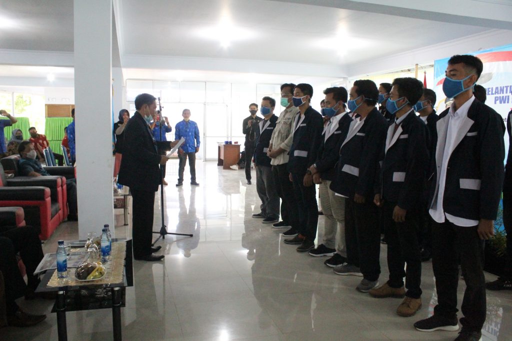 Pengurus PWI Benteng Dikukuhkan