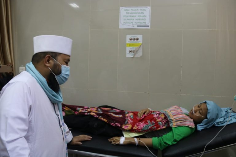 Puluhan Santri Ponpes Hidayatullah Qomariyah Kota Bengkulu Diduga Keracunan