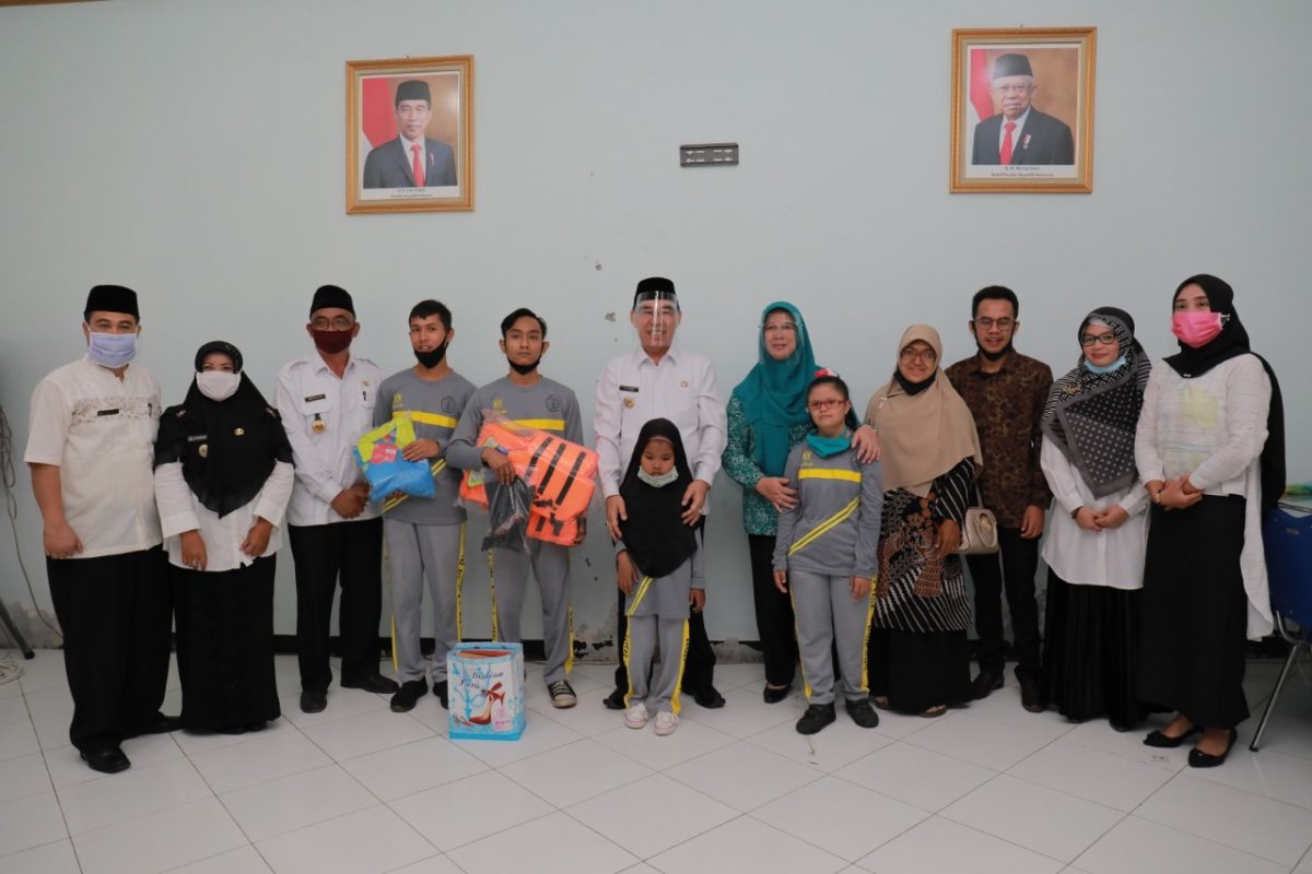 Ukir Prestasi, Penyandang Disabilitas Diberi Sarana Olahraga Oleh Bupati