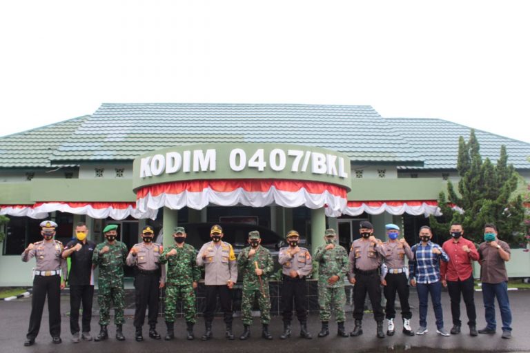 Usai ke Balai Kota, Kapolres Kunjungi Makodim 0407/Bengkulu