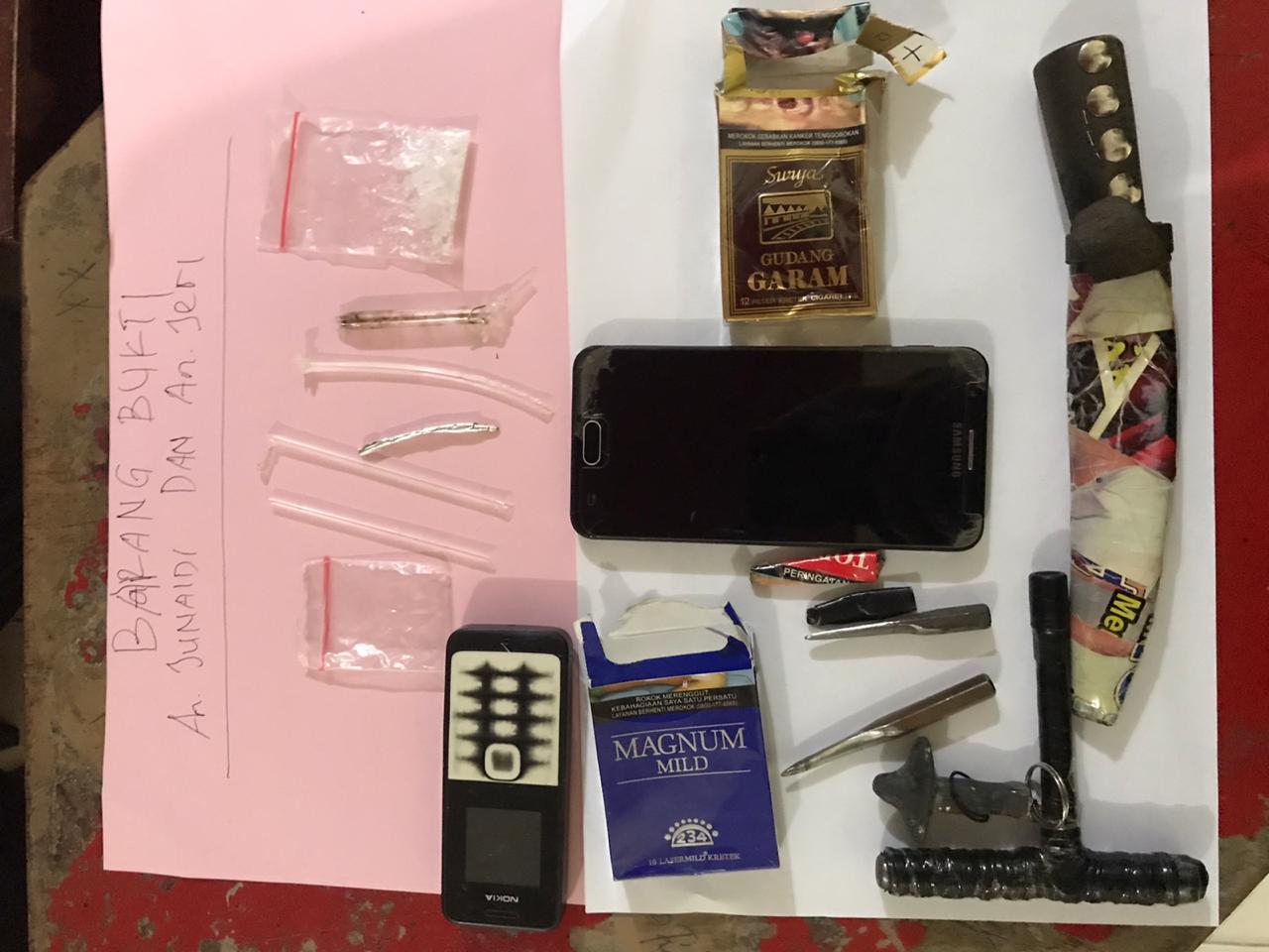 Dua Terduga Penyalahgunaan Narkoba Diamankan