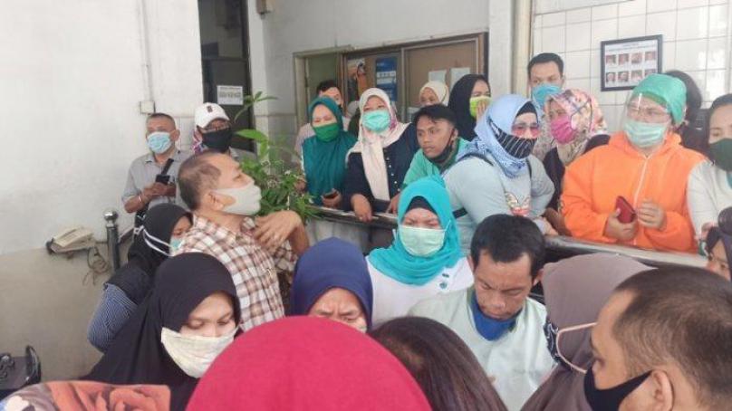 Gaji Telat dan Dipotong Hingga 20 Persen, RS Permata Bunda Medan Didemo