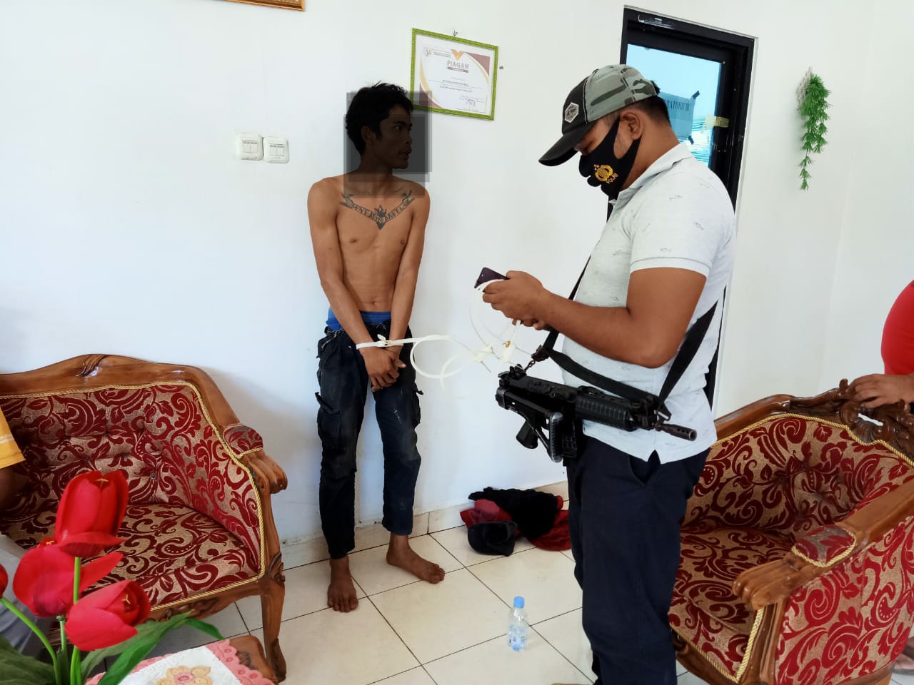 Curi Besi di PT KSM Mukomuko, Seorang Pemuda Diamankan Polisi