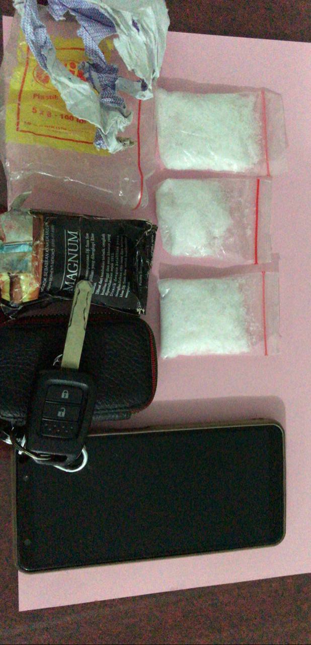 Warga Curup Utara Diamankan Bersama 30 Gram Sabu