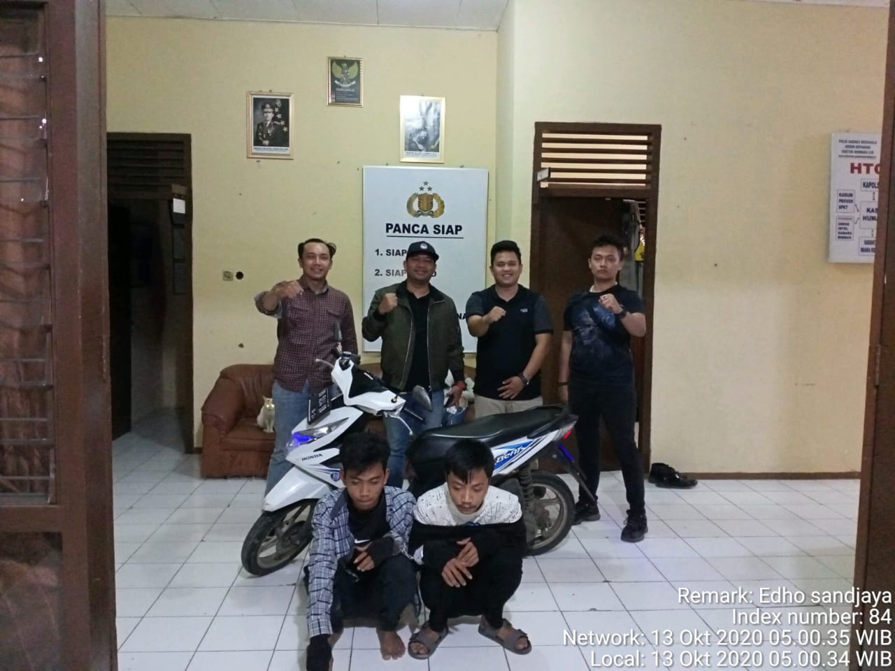 Beraksi di Lebong, Dua Pemuda Asal Pendopo Diamankan di Kepahiang