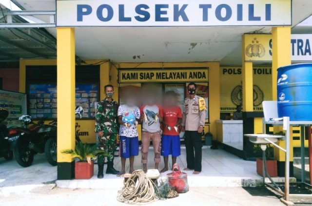 3 Nelayan Pelaku Illegal Fishing Dibekuk