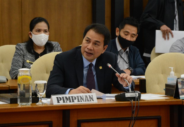 Wakil Ketua DPR RI M. Azis Syamsuddin. Foto: Mario/rni