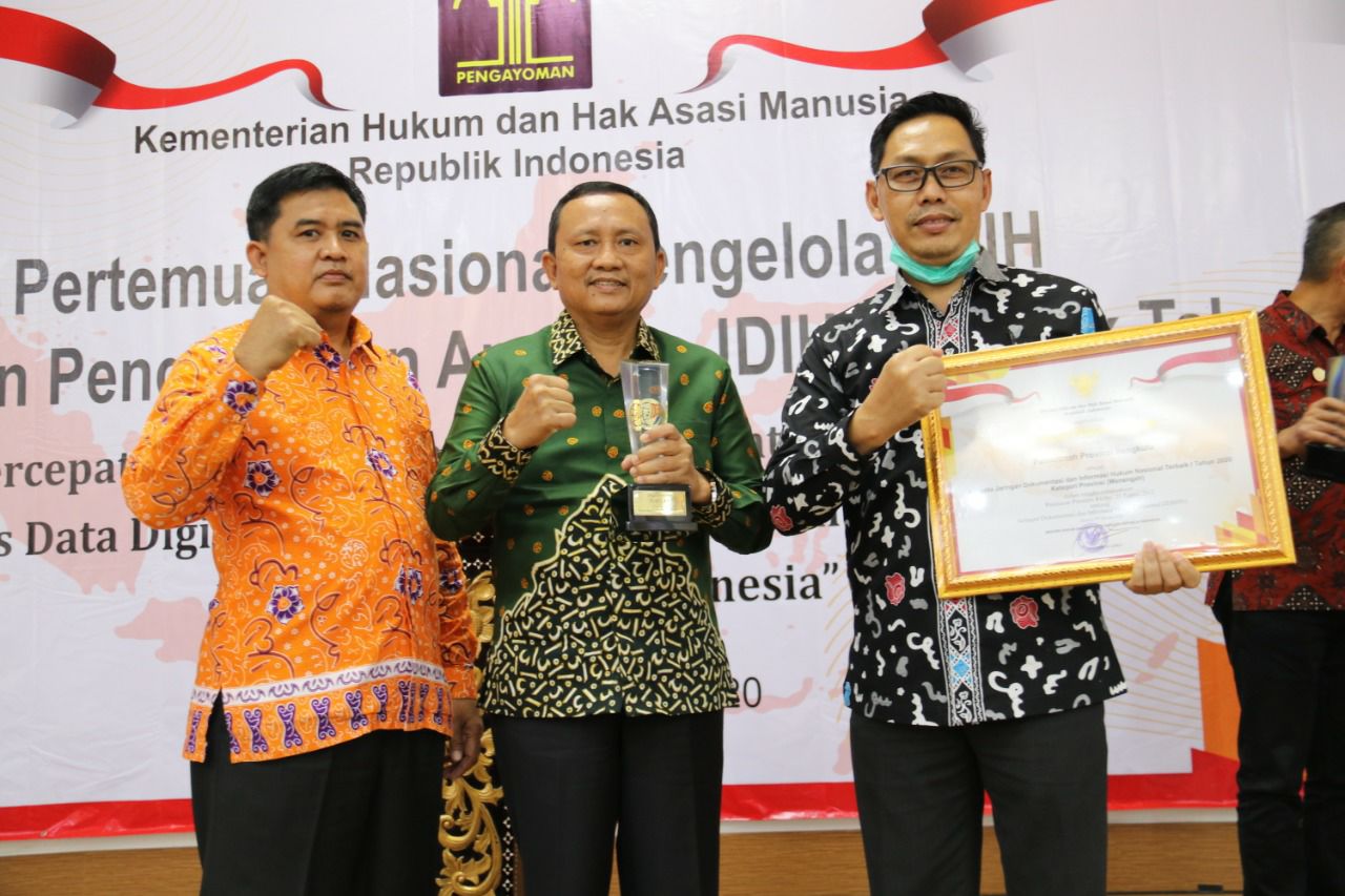 Provinsi Bengkulu Anggota JDIH Terbaik I Nasional