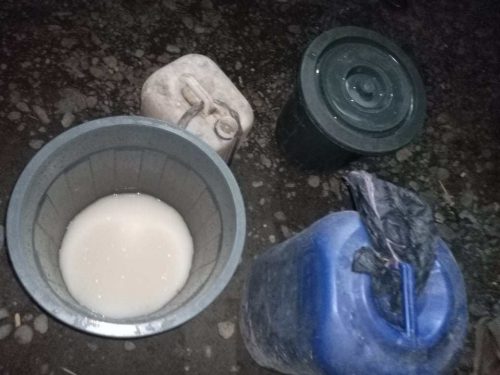 Operasi Pekat, Polsek Muara Bangkahulu Sita Puluhan Liter Tuak