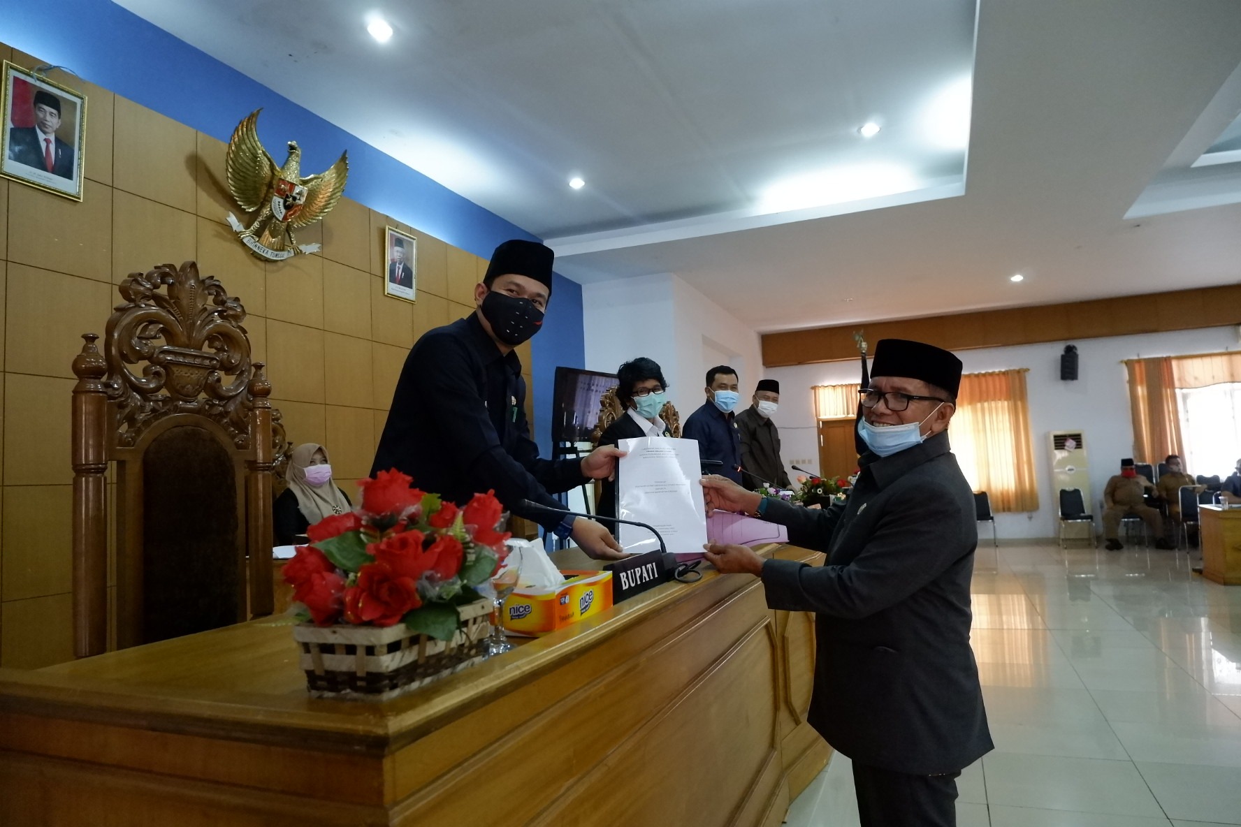 Soal Raperda Jamkesda, Ini Pandangan 7 Fraksi Dewan BU