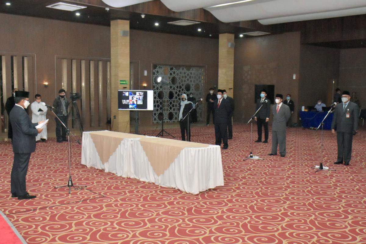 Enam Pejabat Tinggi Pratama Kemkominfo Dilantik