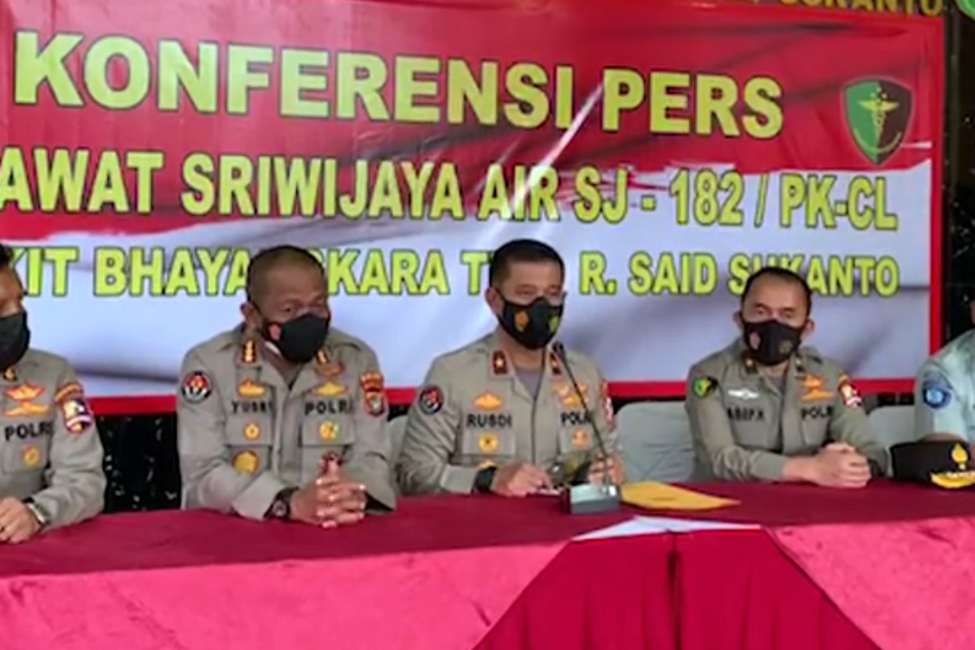 306 Personel Tim DVI Dikerahkan untuk Identifikasi Korban Pesawat Sriwijaya Air
