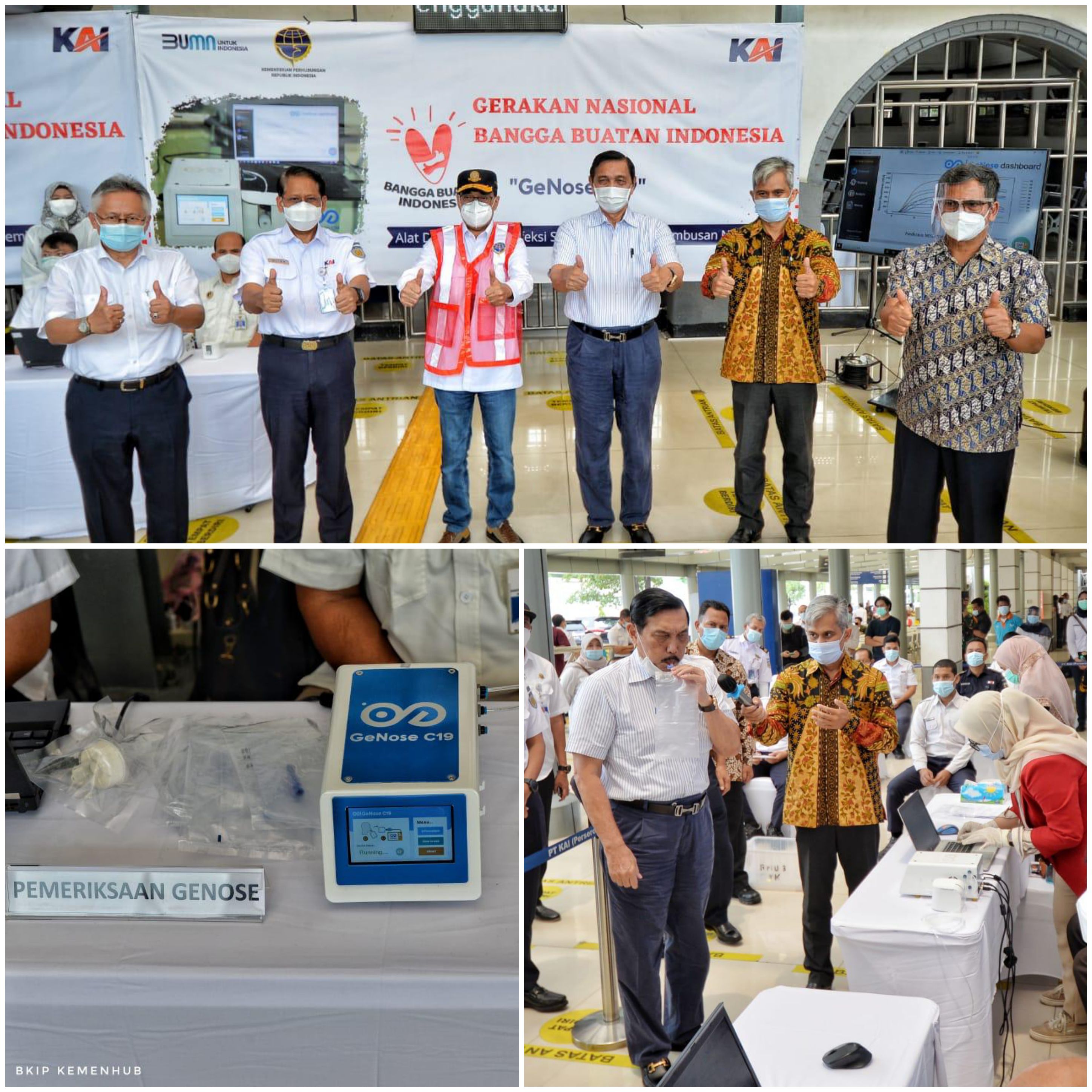 Menhub Setuju Penggunaan Alat Deteksi COVID-19 GeNose di Simpul Transportasi Umum