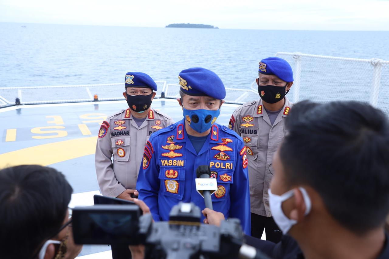 Ditpolairud Kerahkan 8 Kapal – 4 Heli Bantu Pencarian Pesawat Sriwijaya Air SJ182