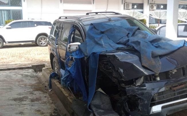 Polisi Usut Soal Mobnas Terbengkalai di Belakang Sekretariat DPRD Seluma