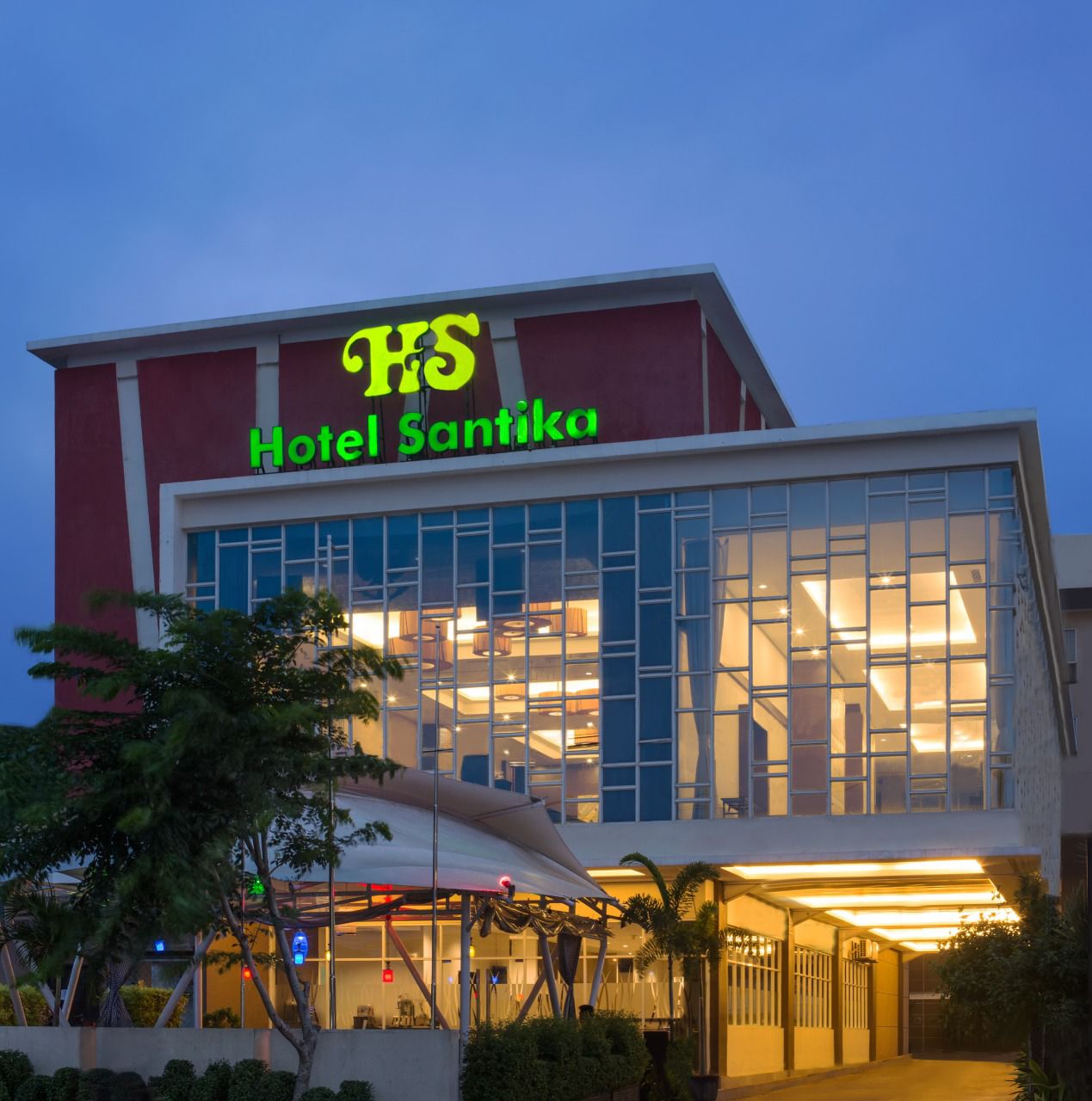 Hotel Santika Bengkulu.