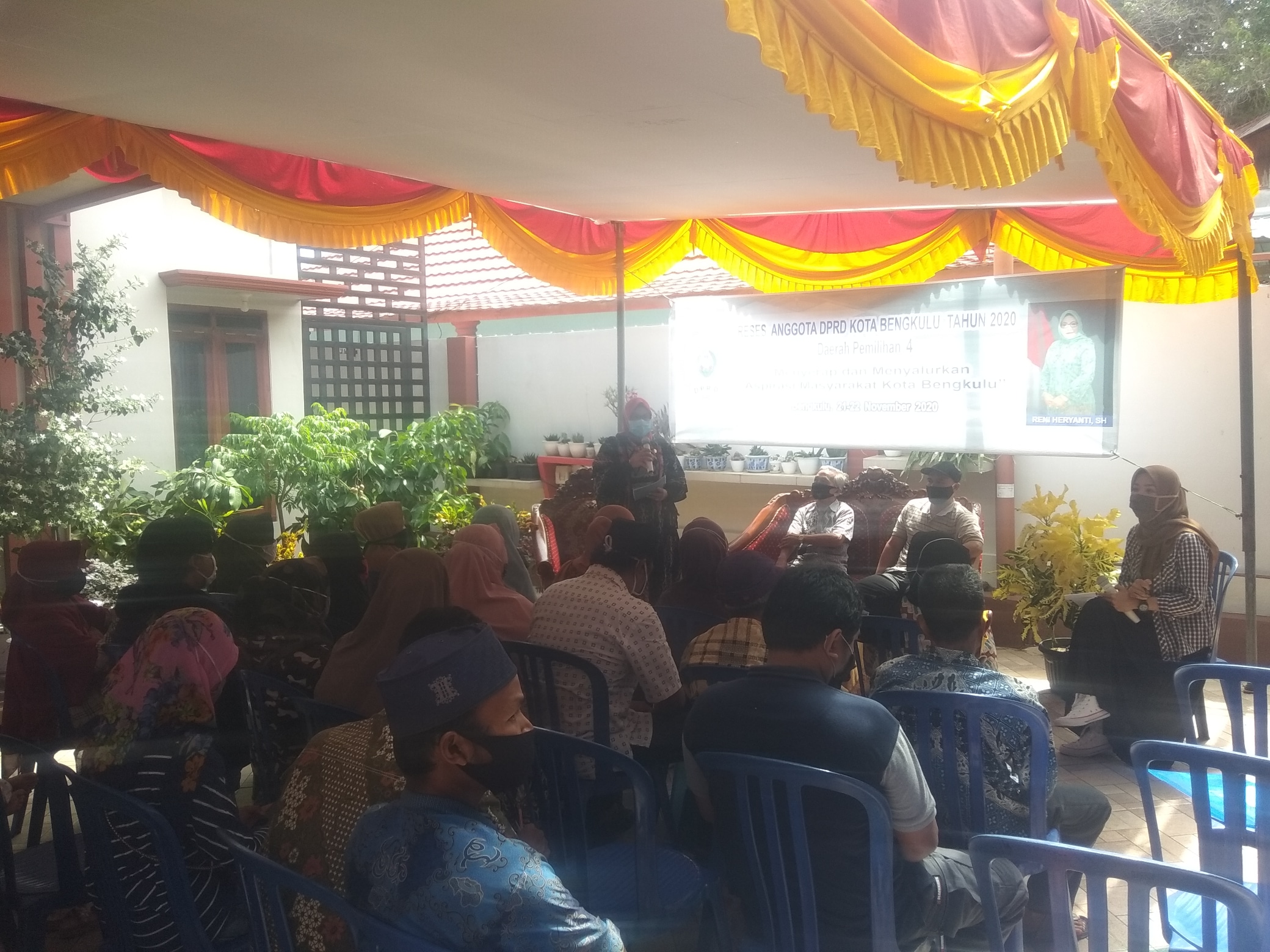Reses Reni Heryanti, Motto Kota Bengkulu Terang Ditagih