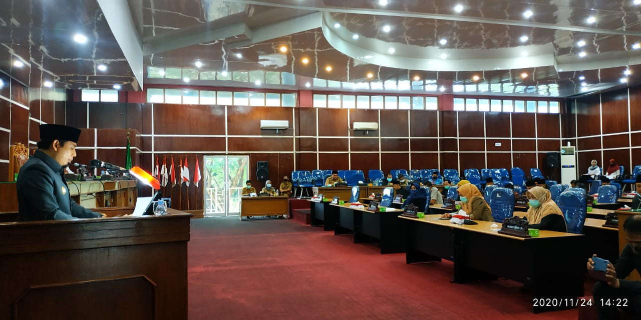 Perda APBD Kota Bengkulu Tahun 2021 Disahkan