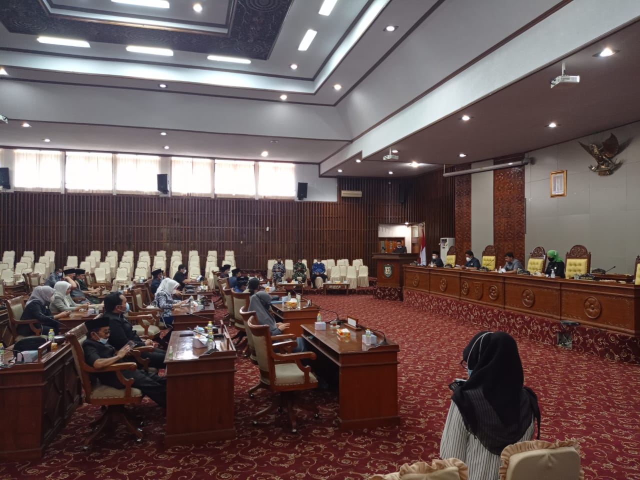 Raperda Adaptasi Kebiasaan Baru Disetujui Dibahas Lebih Lanjut