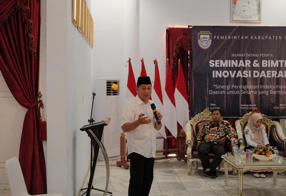 Balitbang Seluma Dorong Setiap OPD Lahirkan Inovasi untuk Tingkatkan Pelayanan Publik