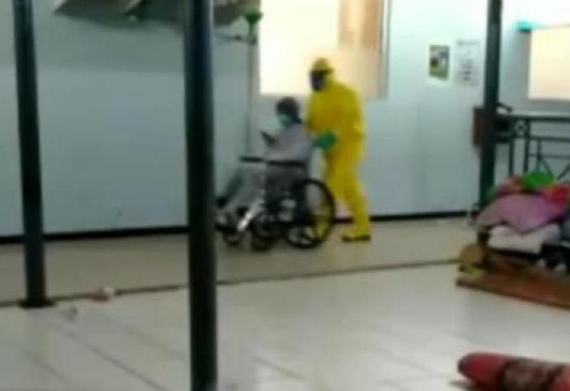 Salah satu pasien RSUD M Yunus yang diduga terjangkit Virus Corona.