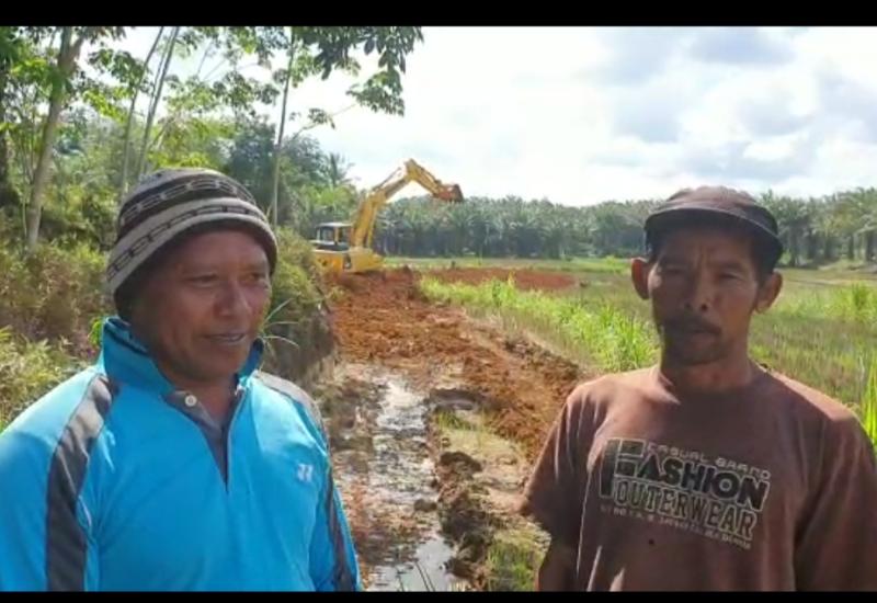 Petani Desa Tirta Mulya.