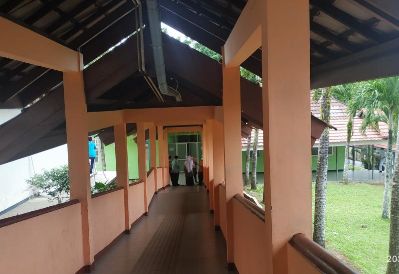 Ruangan Flamboyan yang menjadi ruang isolasi pasien dicurigai terinfeksi virus corona.