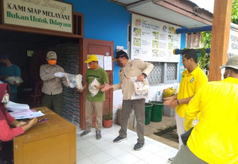 PUPR Kota Bengkulu Bantu Pendistrubusian Rasmie Periode 2