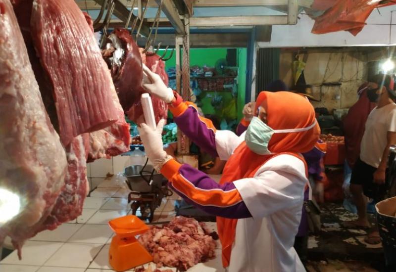H - 1 Lebaran, Dispangtan Razia Daging Oplosan