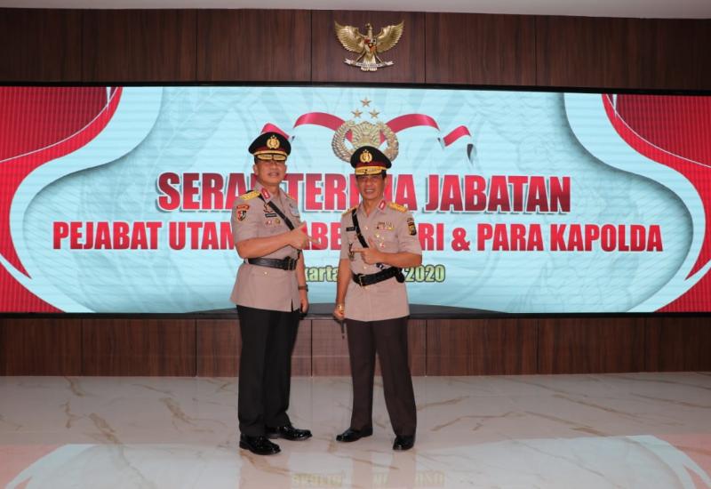 Kapolda Bengkulu Resmi Berganti