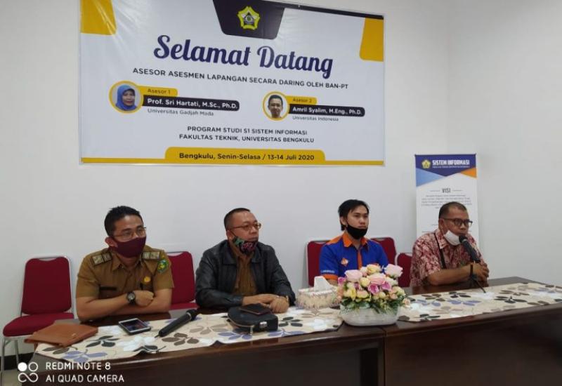 Akreditasi Prodi S1 Sistem Informasi Unib Segera Naik