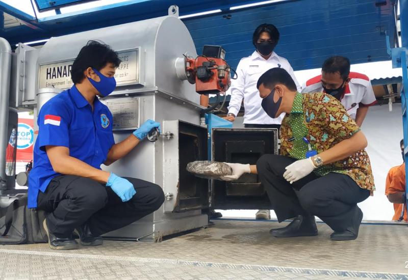 BNNP Bengkulu Musnahkan 1Kg Shabu dan 11,7 Kg Ganja