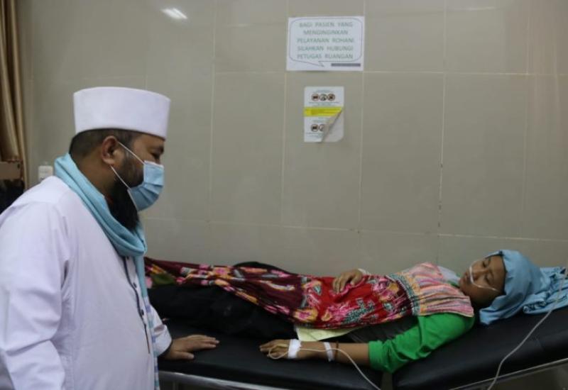 Puluhan Santri Ponpes Hidayatullah Qomariyah Kota Bengkulu Diduga Keracunan