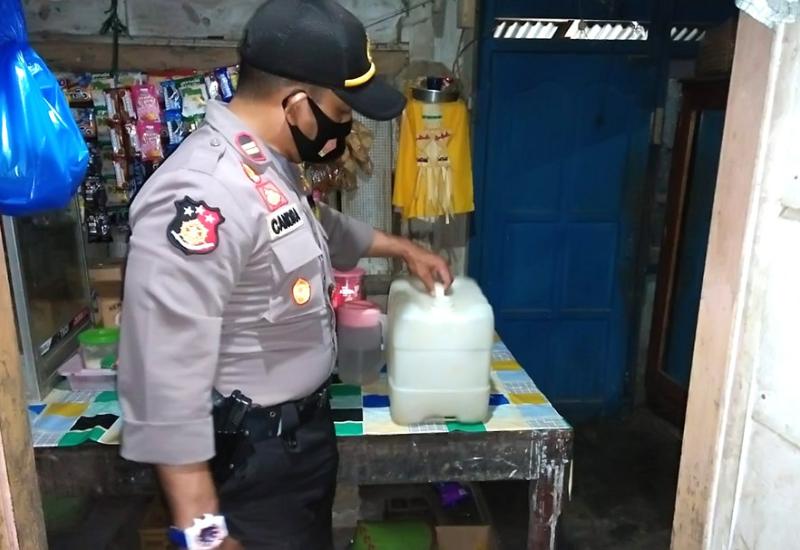 Razia Kios, Polsek Toili Kembali Temukan Cap Tikus