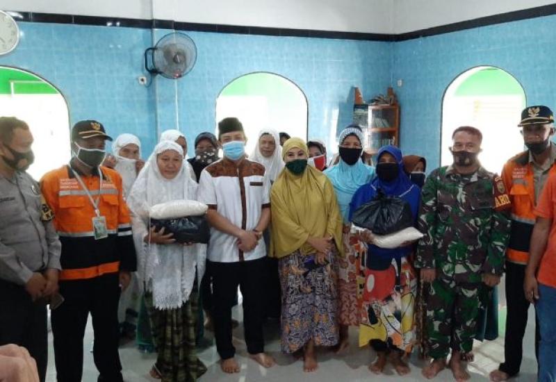 Perhatian Wawali Kepada Warganya Terdampak Banjir