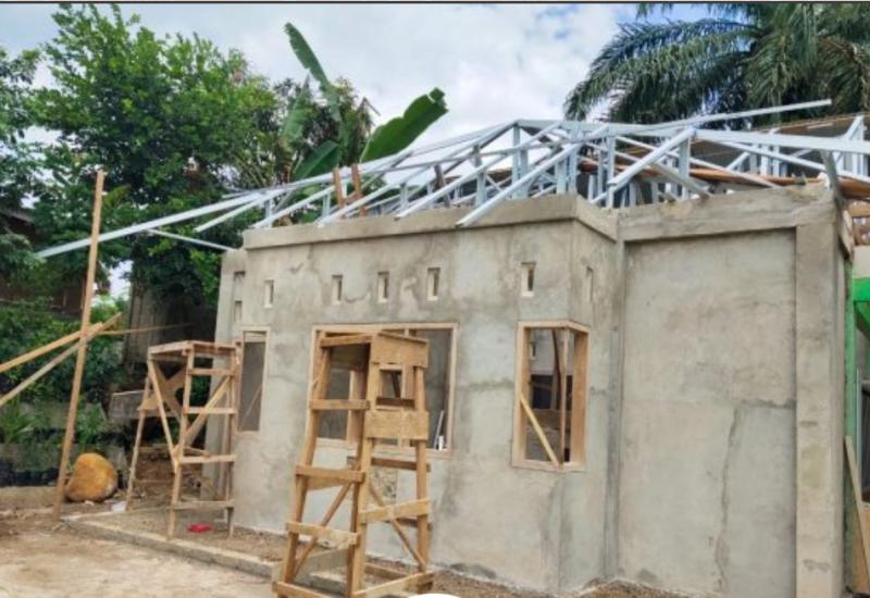 Tingkatkan Minat Baca, Pemdes Sidodadi Bangun Perpustakaan Desa