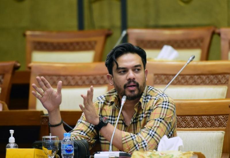 Anggota Komisi VII DPR RI Maman Abdurrahman. Foto : Azka/Man